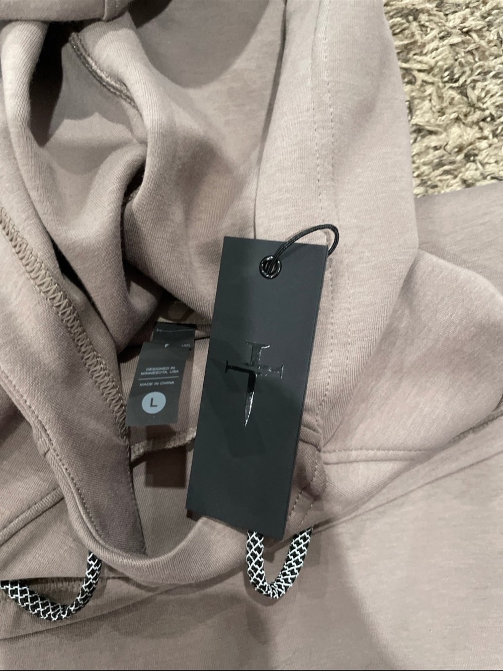 three nails pro tech hoodie NWT large - Picture 5 of 5